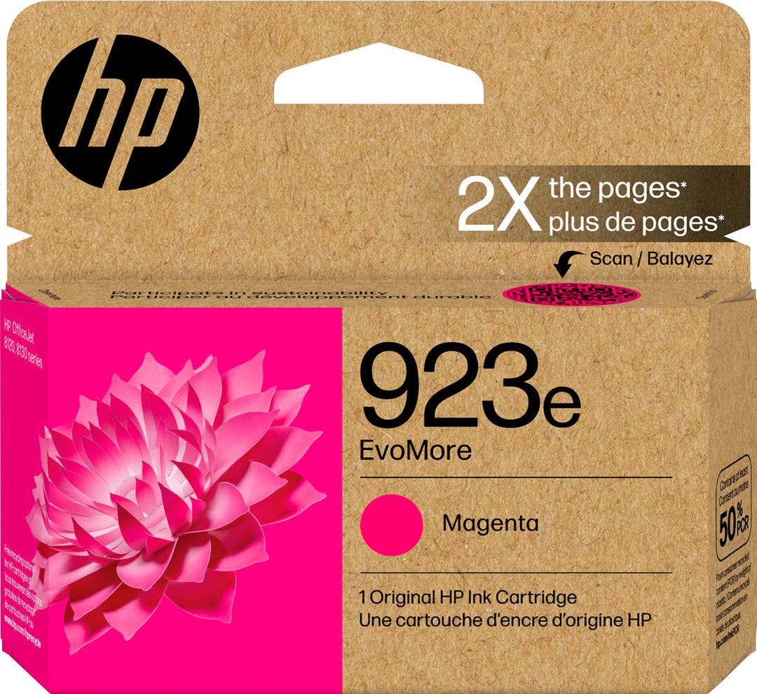 HP - 923e EvoMore Ink Cartridge - Magenta_0