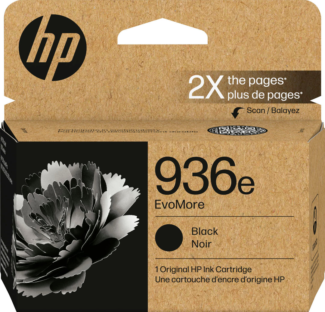 HP - 936e EvoMore Ink Cartridge - Black_0
