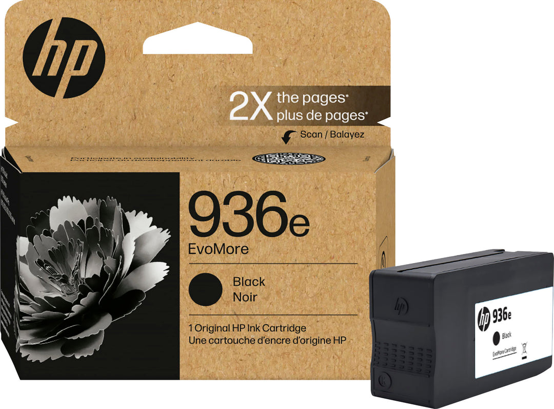 HP - 936e EvoMore Ink Cartridge - Black_1