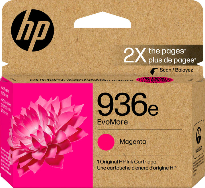 HP - 936e EvoMore Ink Cartridge - Magenta_0