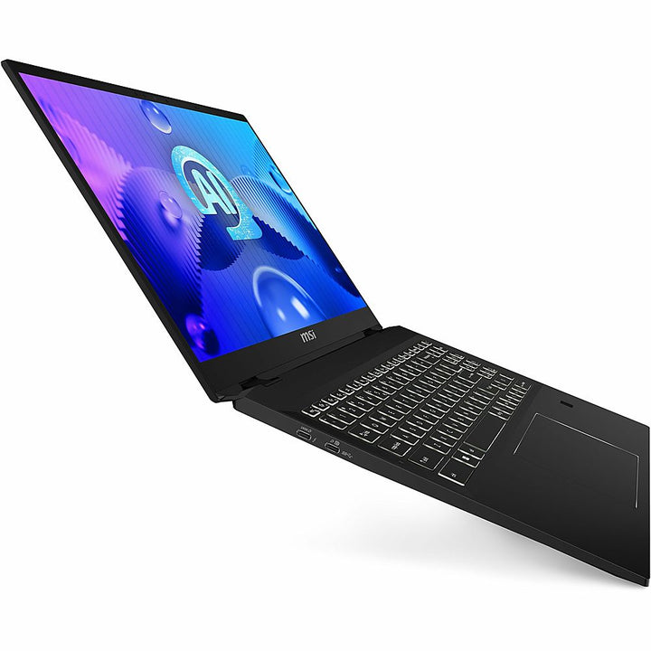 MSI - Summit E16 AI Studio A1V 2-in-1 16" Touch Screen Laptop - Intel Core Ultra 7 with 32GB Memory - Ink Black, Black_10