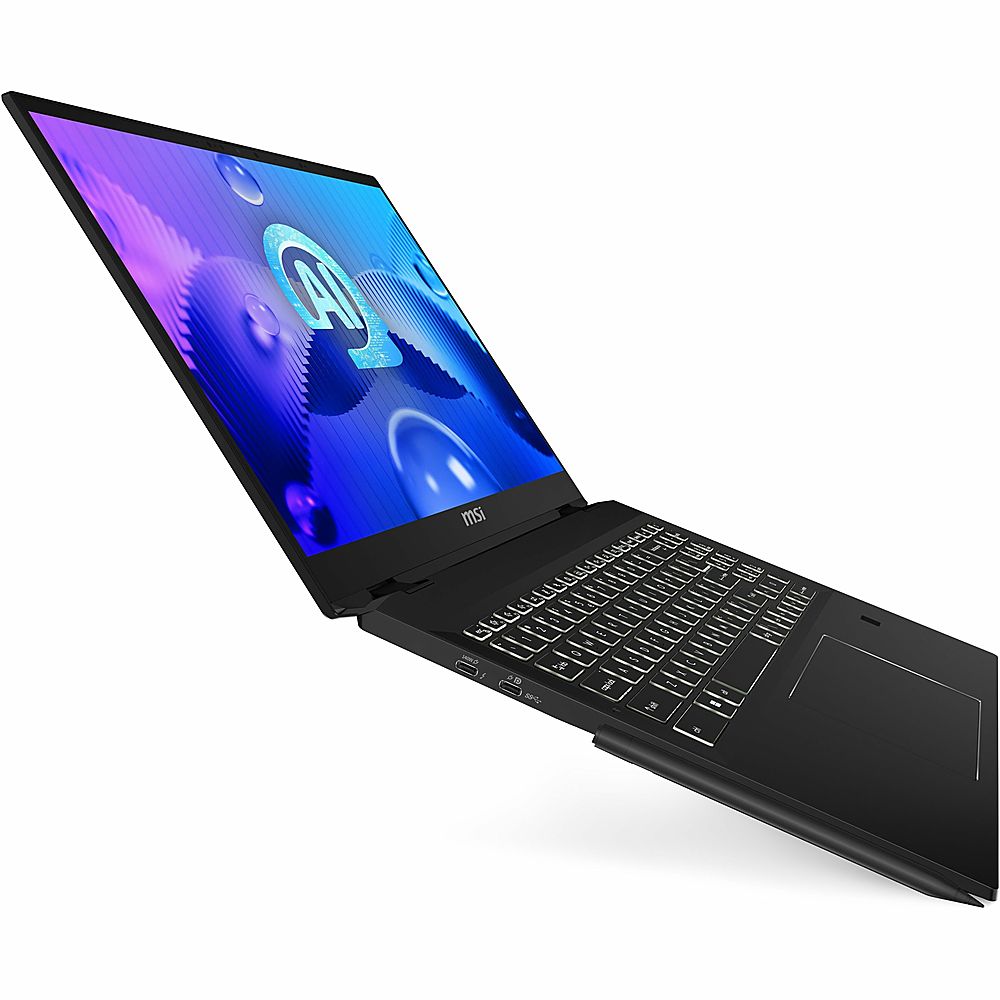 MSI - Summit E16 AI Studio A1V 2-in-1 16" Touch Screen Laptop - Intel Core Ultra 7 with 32GB Memory - Ink Black, Black_17