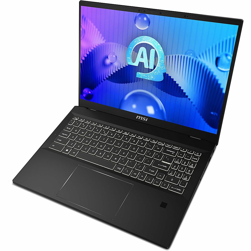 MSI - Summit E16 AI Studio A1V 2-in-1 16" Touch Screen Laptop - Intel Core Ultra 7 with 32GB Memory - Ink Black, Black_19