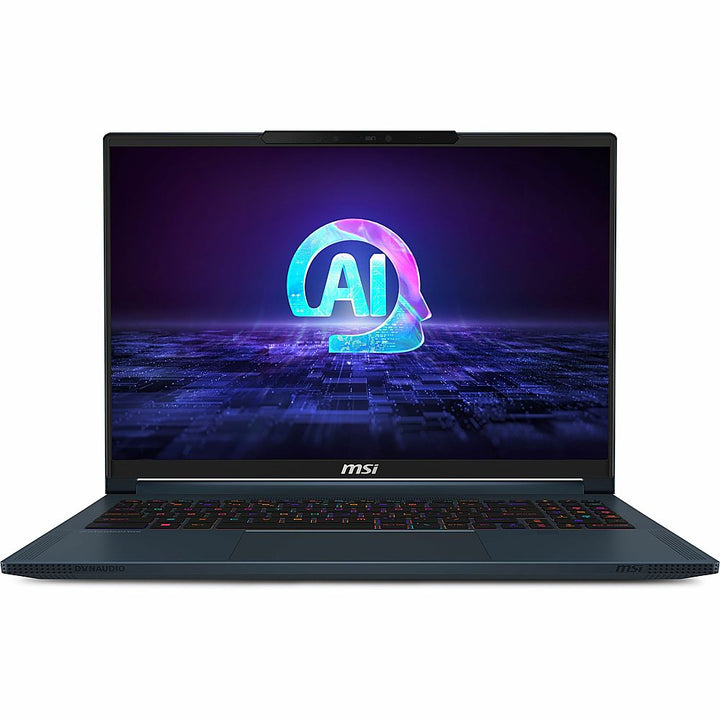 MSI - Stealth 16 AI Studio A1V 16" 120 Hz Gaming Laptop 3840 x 2400 (UHD+) - Intel Core Ultra 9 185H with 64GB Memory - Star Blue, Blue_4