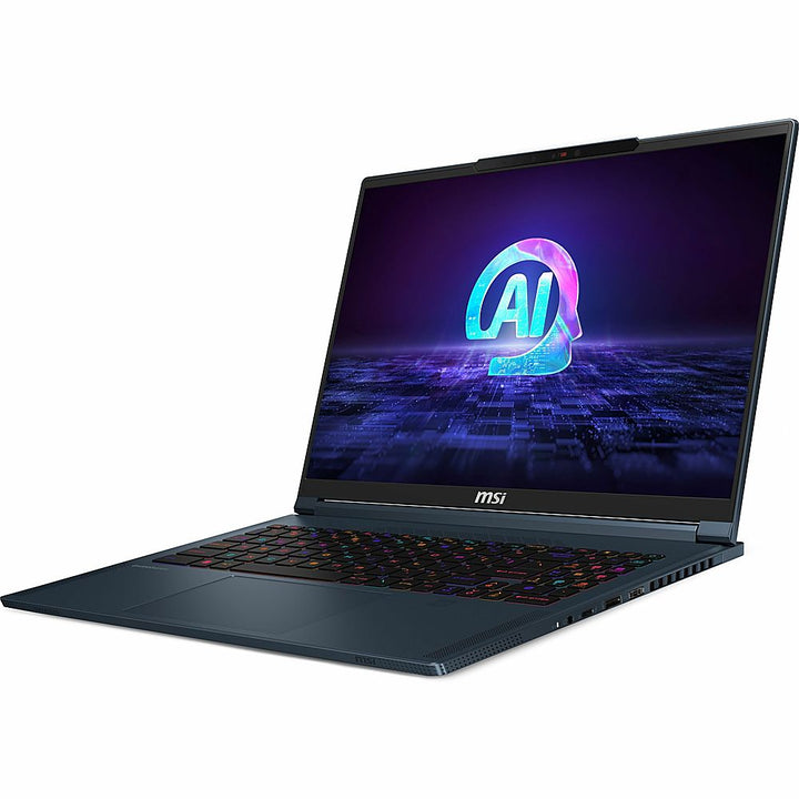 MSI - Stealth 16 AI Studio A1V 16" 120 Hz Gaming Laptop 3840 x 2400 (UHD+) - Intel Core Ultra 9 185H with 64GB Memory - Star Blue, Blue_5