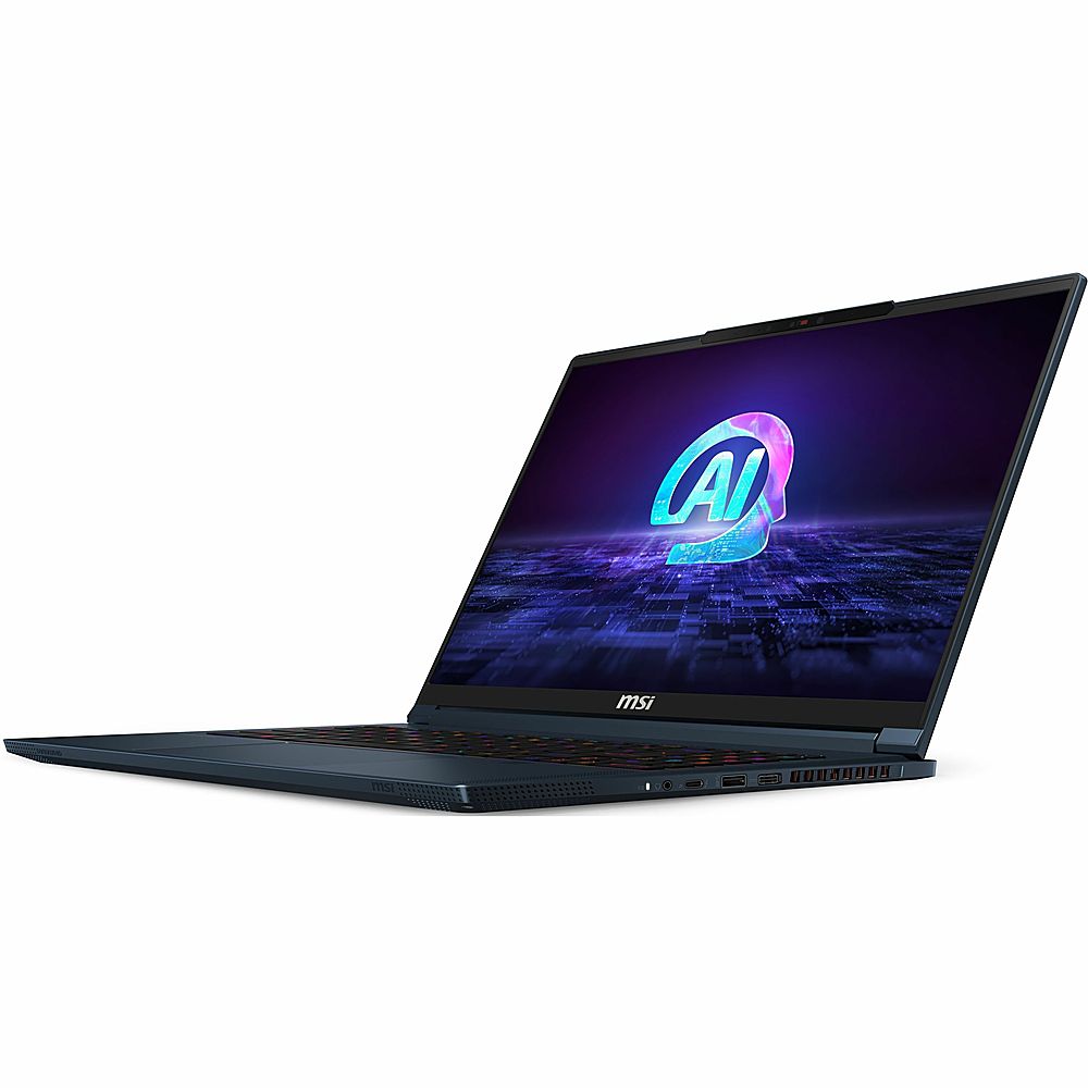 MSI - Stealth 16 AI Studio A1V 16" 120 Hz Gaming Laptop 3840 x 2400 (UHD+) - Intel Core Ultra 9 185H with 64GB Memory - Star Blue, Blue_7