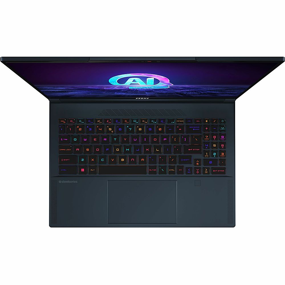MSI - Stealth 16 AI Studio A1V 16" 120 Hz Gaming Laptop 3840 x 2400 (UHD+) - Intel Core Ultra 9 185H with 64GB Memory - Star Blue, Blue_10