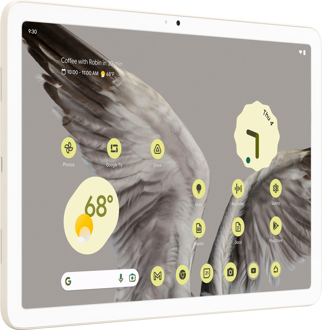 Google - Pixel Tablet - 11" Android Tablet - 256GB - WiFi - Porcelain_1