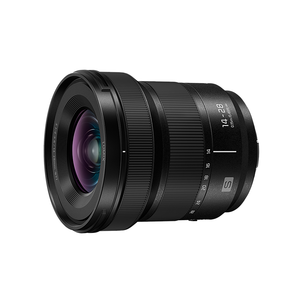 Panasonic - LUMIX S 14-28mm F4-5.6 Interchangeable Lens L-Mount Compatible for LUMIX S Series Cameras - Black_0