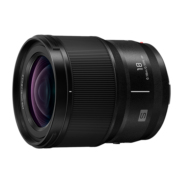 Panasonic - LUMIX S 18mm F1.8 Interchangeable Lens L-Mount Compatible for LUMIX S Series Cameras - Black_5