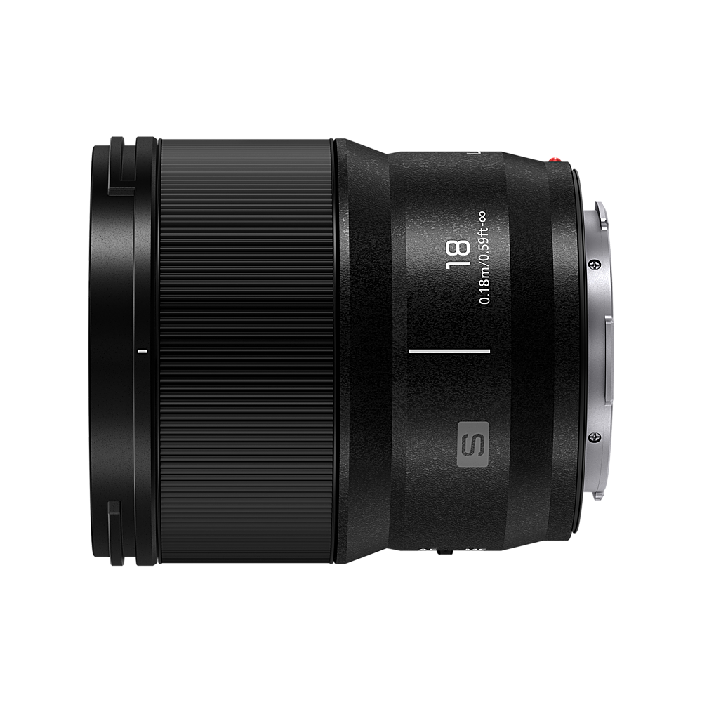 Panasonic - LUMIX S 18mm F1.8 Interchangeable Lens L-Mount Compatible for LUMIX S Series Cameras - Black_1