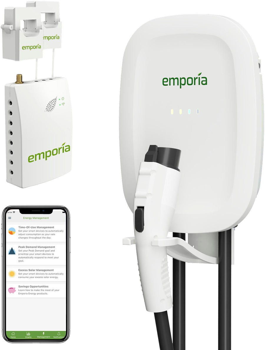 Emporia - EV Charger with Load Management - White_0