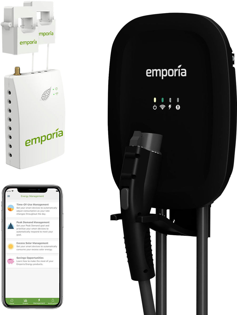 Emporia - EV Charger with Load Management - Black_0