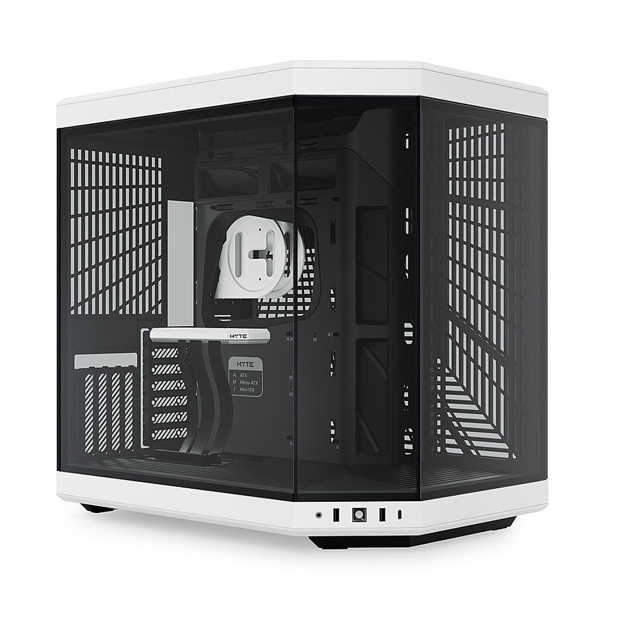 HYTE Y70 ATX Mid-Tower Case - Black/White_0