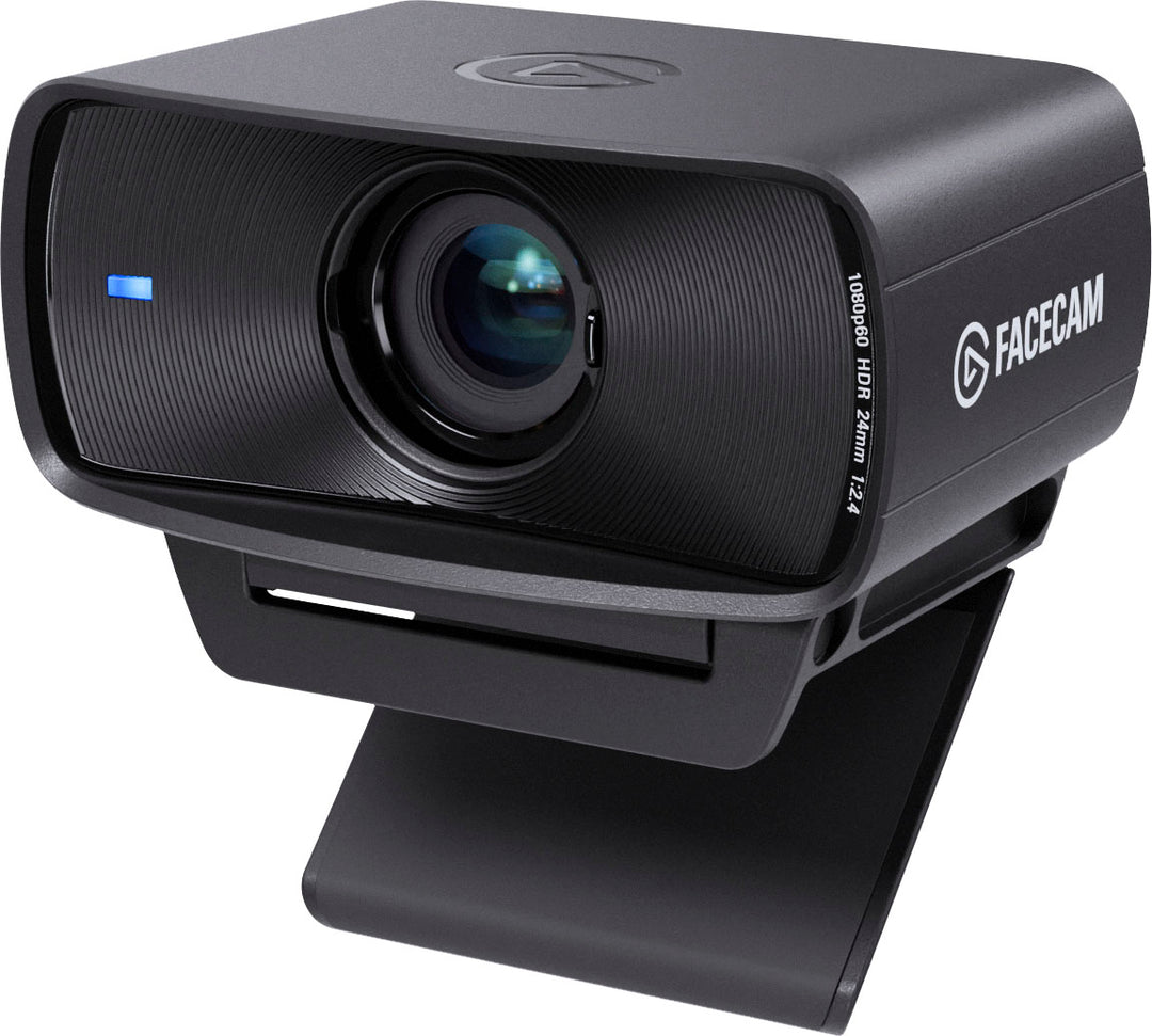 Elgato - Facecam MK.2 Full HD 1080p60 Webcam for Video Conferencing, Gaming, and Streaming - Black_0