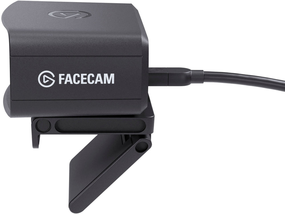 Elgato - Facecam MK.2 Full HD 1080p60 Webcam for Video Conferencing, Gaming, and Streaming - Black_1