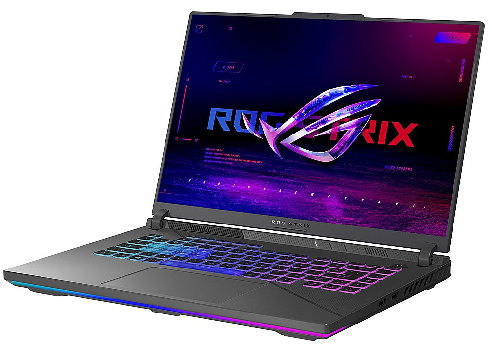 ASUS - ROG Strix G16 16” 240Hz Gaming Laptop QHD - Intel Core i9-14900HX with 32GB DDR5 - NVIDIA GeForce RTX 4060 - 1TB SSD - Eclipse Gray_10
