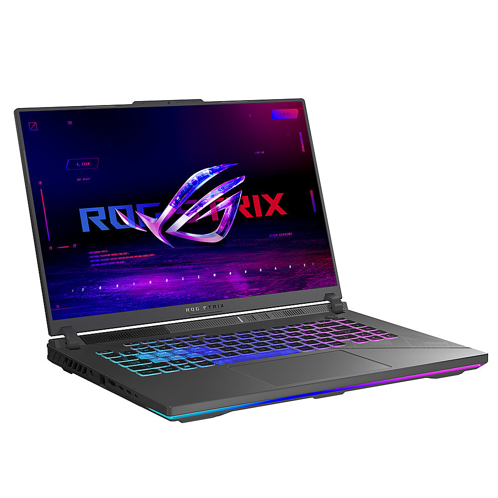 ASUS - ROG Strix G16 16” 240Hz Gaming Laptop QHD - Intel Core i9-14900HX with 32GB DDR5 - NVIDIA GeForce RTX 4060 - 1TB SSD - Eclipse Gray_11