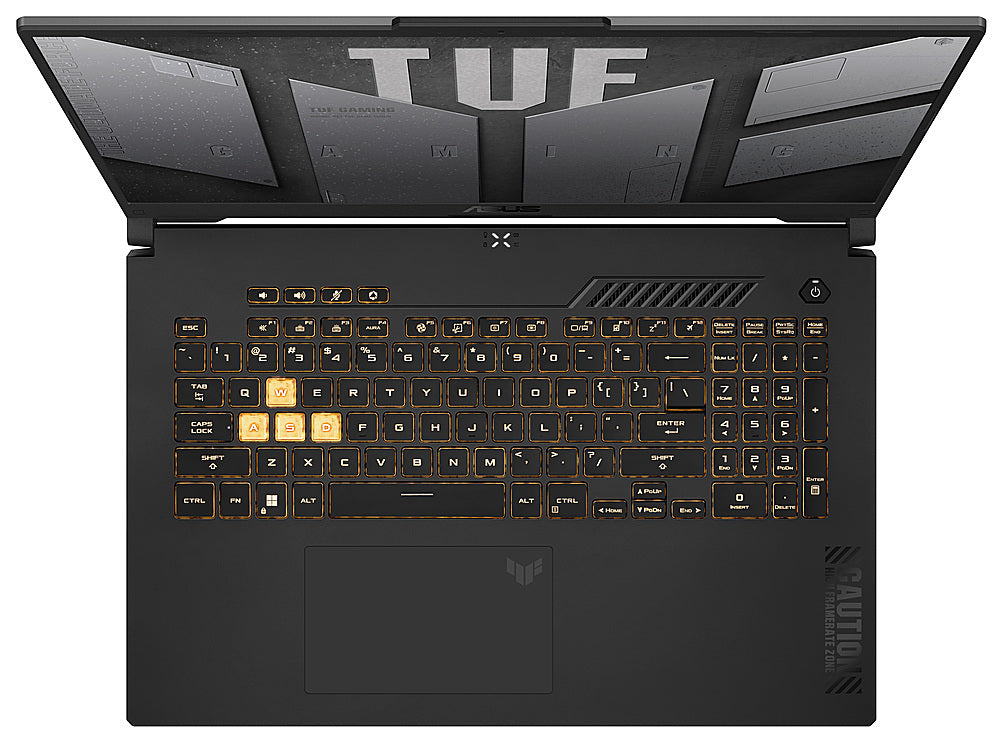 ASUS - TUF Gaming F17 17.3" 144Hz Gaming Laptop FHD - Intel Core i7-13700H with 16GB Memory - NVIDIA GeForce RTX 4060 - 1TB SSD - Mecha Gray_1
