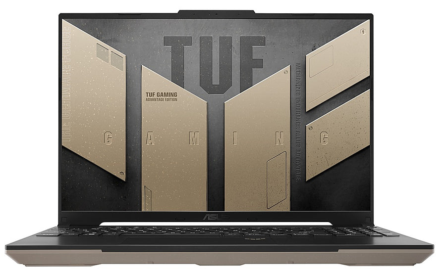 ASUS - TUF Gaming A16 16" 240Hz Gaming Laptop QHD- AMD Ryzen 9 7940HS with 16GB DDR5- AMD Radeon RX 7700S - 1TB SSD - Sandstorm_0