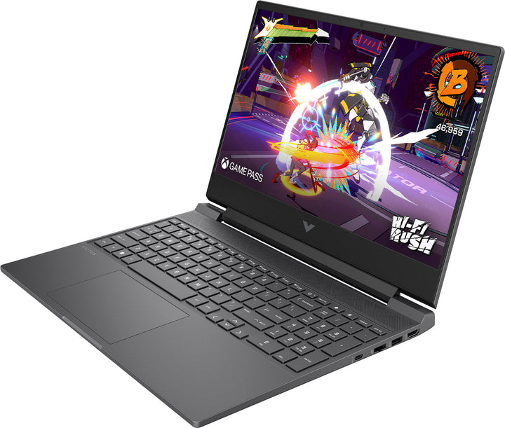 HP - Victus 15.6" Full HD Gaming Laptop - AMD Ryzen 5-7535HS - 8GB DDR5 Memory - AMD Radeon RX 6550M - 512GB SSD - Mica Silver_9