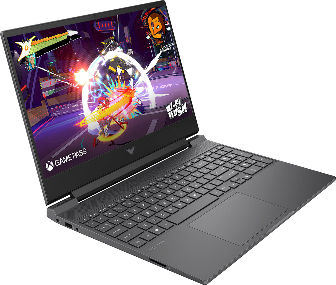 HP - Victus 15.6" Full HD Gaming Laptop - AMD Ryzen 5-7535HS - 8GB DDR5 Memory - AMD Radeon RX 6550M - 512GB SSD - Mica Silver_10