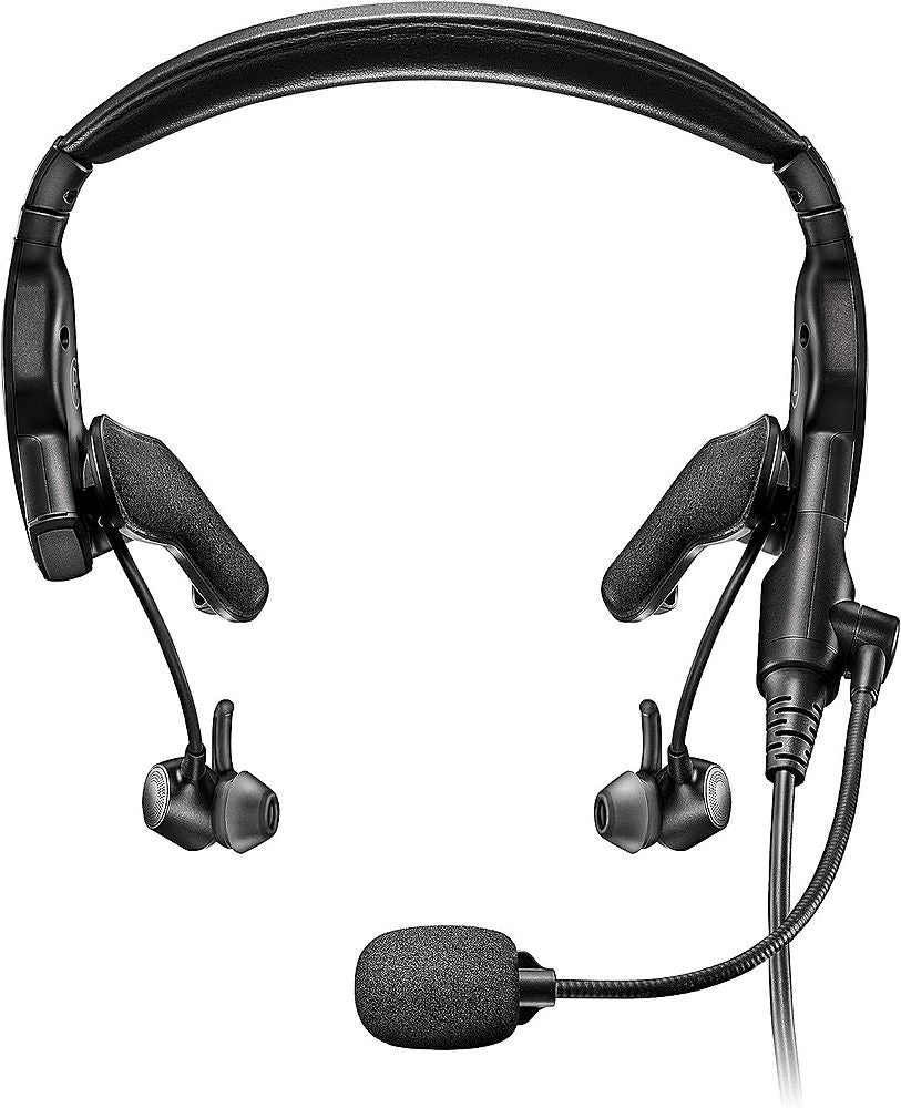 Bose - ProFlight Series 2 Noise-Cancelling In-Ear Aviation Headset - Black_0