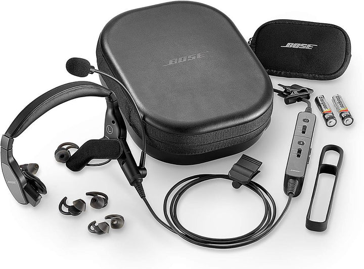 Bose - ProFlight Series 2 Noise-Cancelling In-Ear Aviation Headset - Black_2
