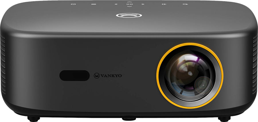 Vankyo - Performance 700 Pro Native 1080P Portable Cinematic Projector, Official Netflix, Dolby Audio, Auto Adjustment - Gray_0