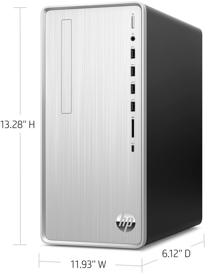 HP - Pavilion Desktop - AMD Ryzen 7 - 32GB Memory - NVIDIA GeForce RTX 3050 - 1TB SSD - Natural Silver_6