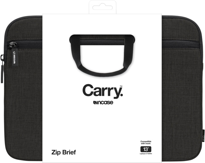 Incase - Carry Zip Brief for up to 14" Laptop - Black_4