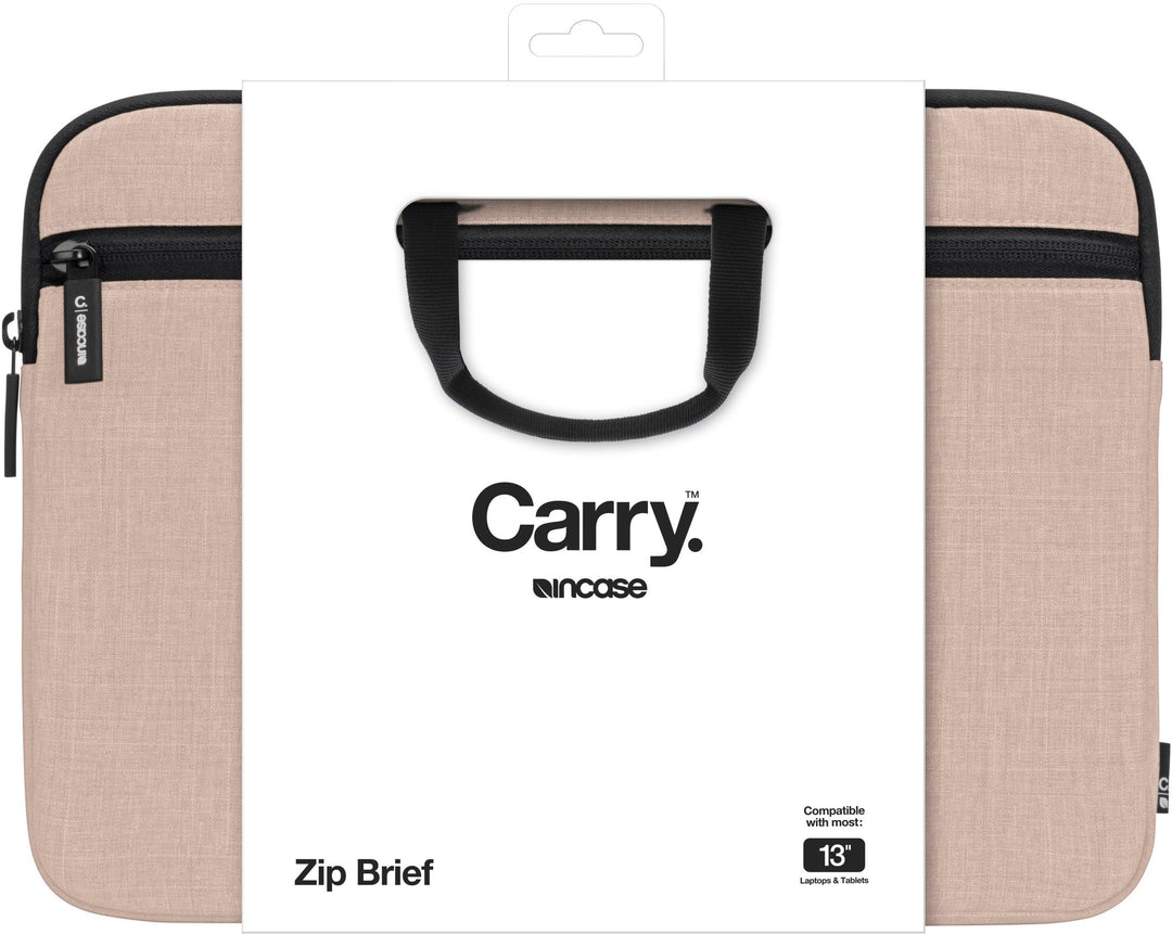 Incase - Carry Zip Brief for up to 14" Laptop - Blush Pink_4