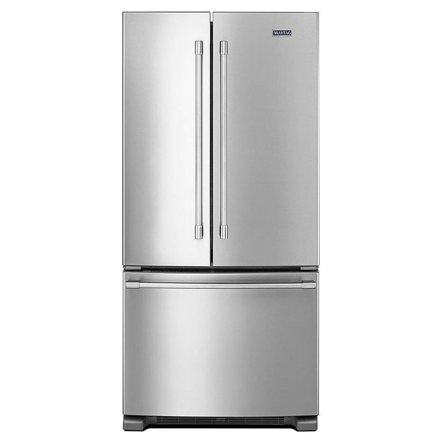 Maytag - 22 cu. ft. French Door Refrigerator with Water Dispenser - Stainless Steel_0