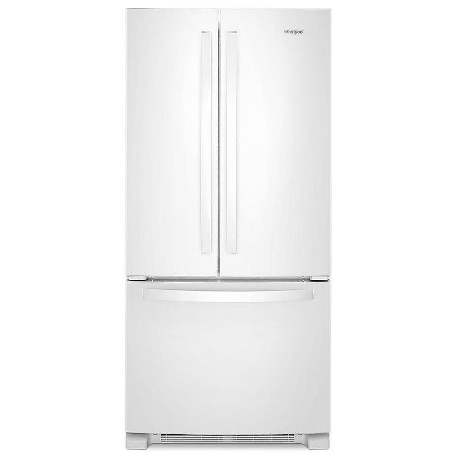 Whirlpool - 22 cu. ft. French Door Refrigerator with Humidity-Controlled Crispers - White_0