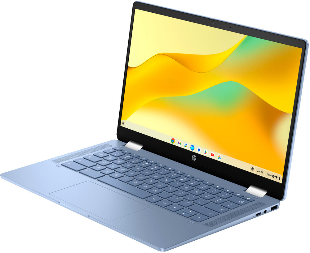 HP - 2-in-1 14" Touch-Screen Chromebook - Intel Processor N100 - 4GB Memory - 64GB eMMC - Sky Blue_1