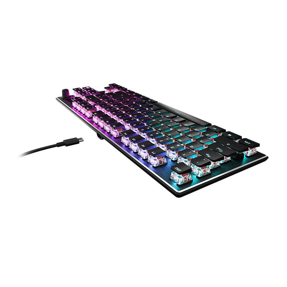 Turtle Beach - Vulcan TKL Wired Mechanical TITAN Linear Switch Gaming Keyboard with Per-key AIMO RGB Lighting - Black_7