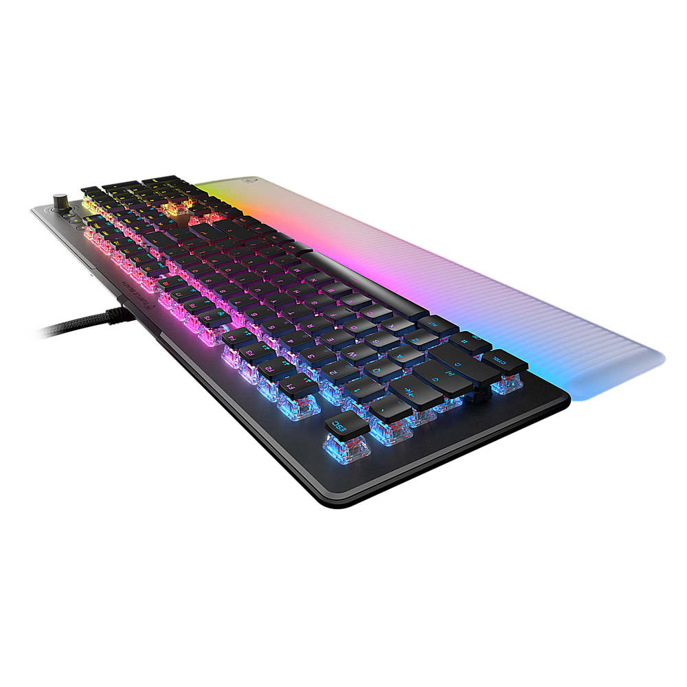 Turtle Beach Vulcan II Max Full-size Wired Mechanical TITAN Switch Gaming Keyboard with RGB lighting and palm rest - Black_1
