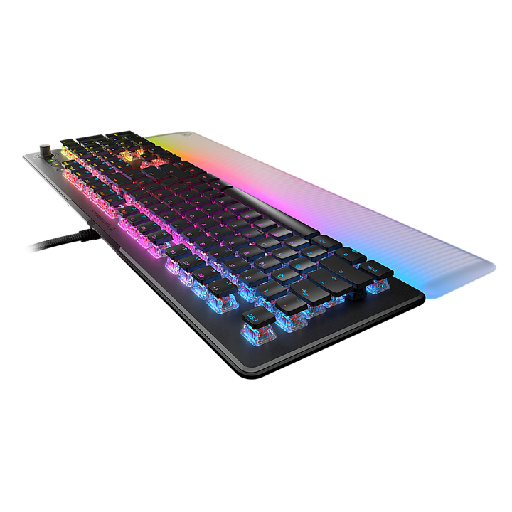 Turtle Beach Vulcan II Max Full-size Wired Mechanical TITAN Switch Gaming Keyboard with RGB lighting and palm rest - Black_1