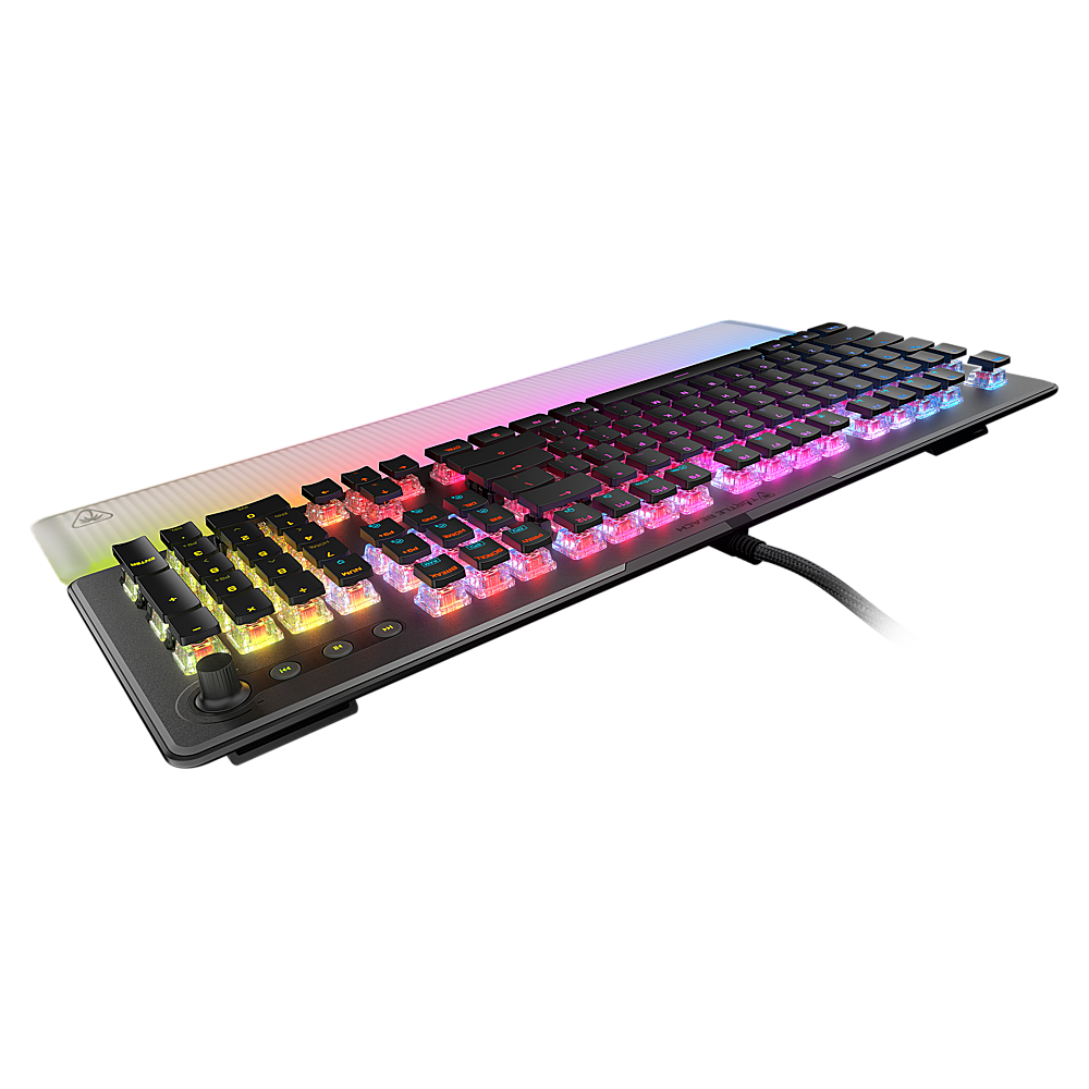 Turtle Beach Vulcan II Max Full-size Wired Mechanical TITAN Switch Gaming Keyboard with RGB lighting and palm rest - Black_2