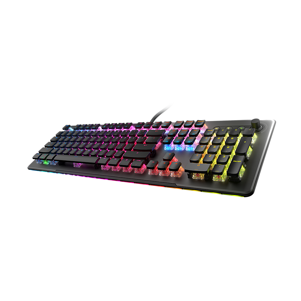 Turtle Beach Vulcan II Max Full-size Wired Mechanical TITAN Switch Gaming Keyboard with RGB lighting and palm rest - Black_5