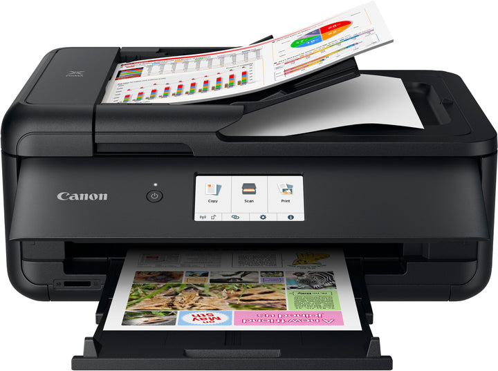 Canon - PIXMA TS9520a Wireless All-In-One Inkjet Printer - Black_0