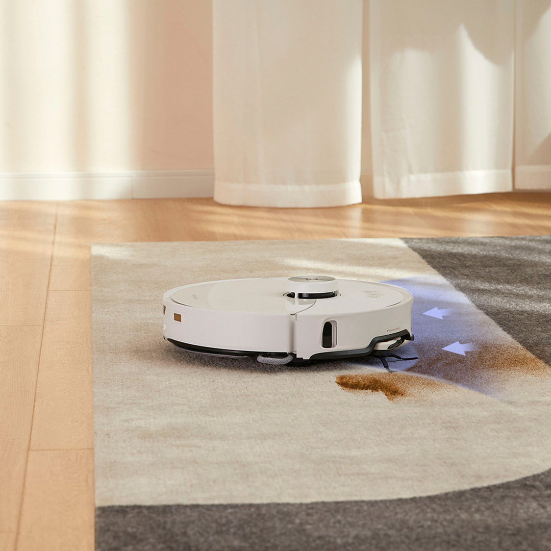 Roborock - S8 MaxV Ultra Robot Vacuum and Mop with FlexiArm Design Side Brush, 10,000 Pa Suction and 8-in-1 RockDock Ultra - White_9