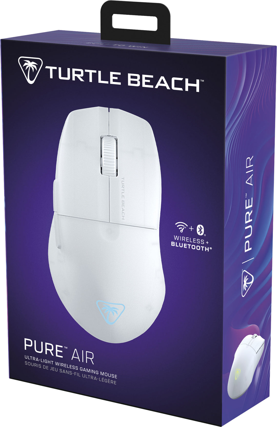 Turtle Beach - Pure Air Ultra-Light Wireless Ergonomic RGB Gaming Mouse with 26K DPI Optical Sensor & 125 hour Battery - White_7