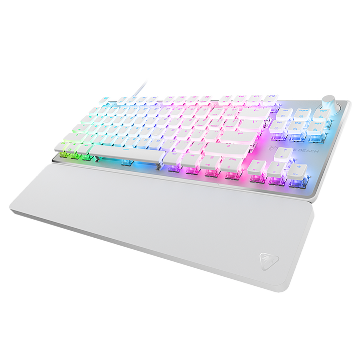 Turtle Beach - Vulcan II TKL Pro Wired Magnetic Mechanical Gaming Keyboard with Analog Hall-Effect Switches - White_8