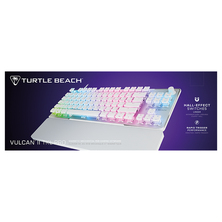 Turtle Beach - Vulcan II TKL Pro Wired Magnetic Mechanical Gaming Keyboard with Analog Hall-Effect Switches - White_5