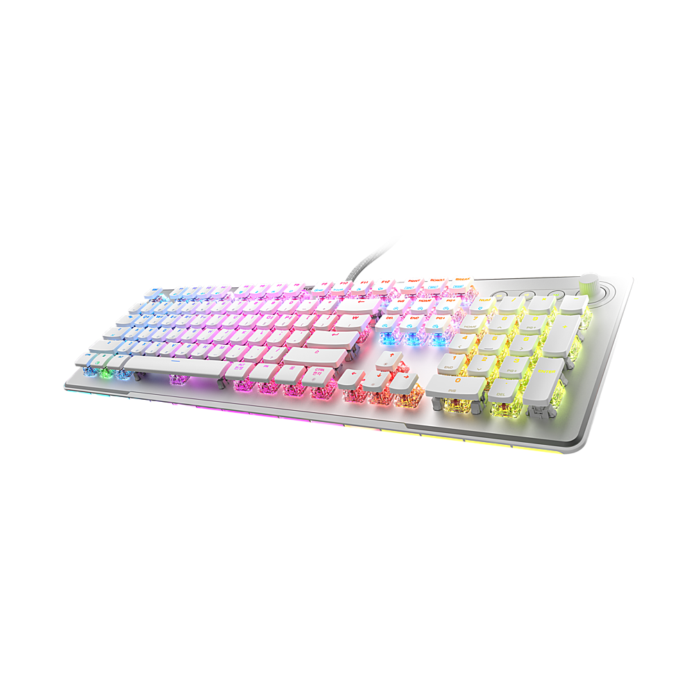 Turtle Beach Vulcan II Max Full-size Wired Mechanical TITAN Switch Gaming Keyboard with RGB lighting and palm rest - White_5
