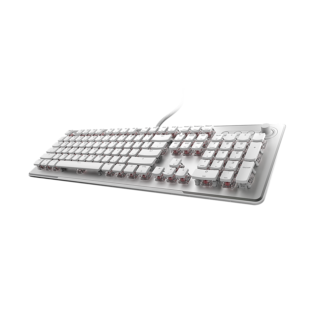 Turtle Beach Vulcan II Max Full-size Wired Mechanical TITAN Switch Gaming Keyboard with RGB lighting and palm rest - White_7