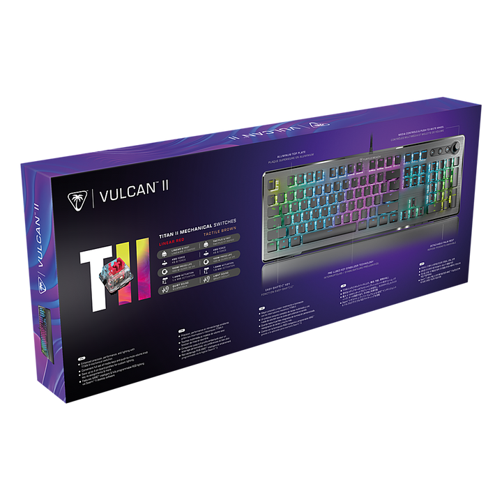 Turtle Beach - Vulcan II Full-size Wired Mechanical TITAN II Switch Gaming Keyboard with RGB Illuminated Keys - Black_7