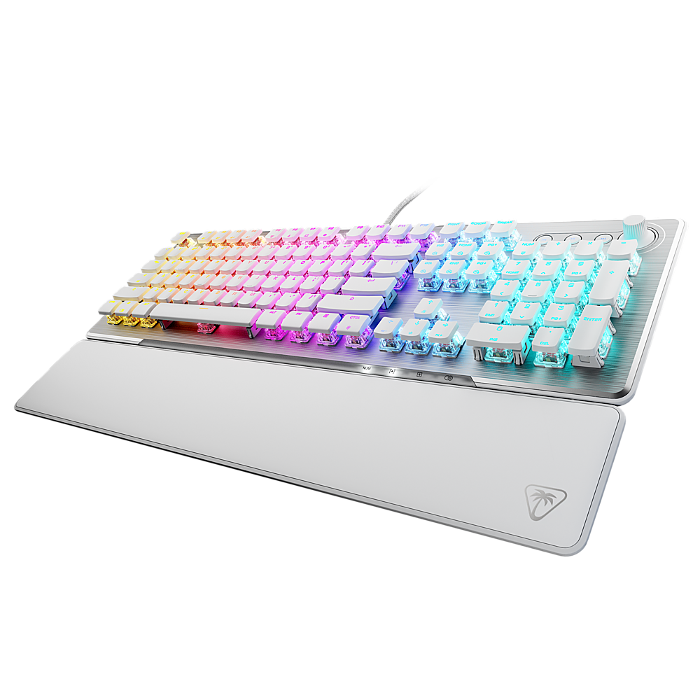 Turtle Beach - Vulcan II Full-size Wired Mechanical TITAN II Switch Gaming Keyboard with RGB Illuminated Keys - White_9