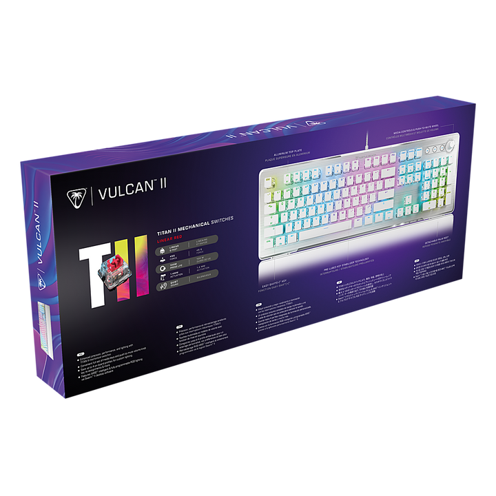 Turtle Beach - Vulcan II Full-size Wired Mechanical TITAN II Switch Gaming Keyboard with RGB Illuminated Keys - White_7